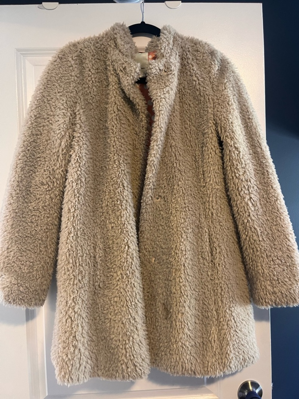 Faux fleece jacket